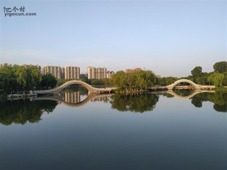 图片说明:山东省泰安肥城湿地公园