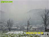岩罗村 雪景