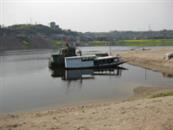 望溪村 消溪渡河船。2011年回老家照哩
