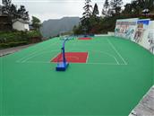 岩博村 岩博村篮球场。