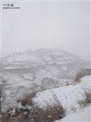 甘岔村 冬天下雪了