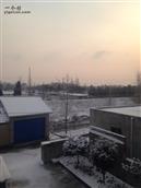 安民村 下雪了
