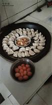 景阳村 吃饺子了