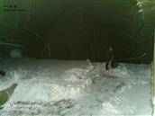阳山村 下雪时的老家门前
