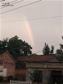 张浮丘村 雨后的彩虹