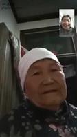 明水村 这位老奶奶好福气。