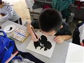 西辛庄村 乡村儿童水墨画