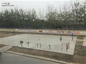 南瑶湾村 篮球🏀场。健身器材正常使用