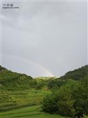 蔡森坝村 雨后彩虹