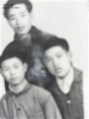 中墩村 1975年时任中墩村支部张书记和插队知青，民办教师，及现任官支书