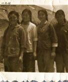 花山村 1968年10月，插队在河口红旗二队的女知青（龙口）