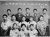 杨湾村 这是1969年长丰县上山下乡学“毛选”积极分子代表大会合肥九中代表留影。站在后排左边第一的就是本图发布者。