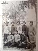 李集村 1974年12月底。初三毕业与堤黄小学。
