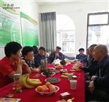 肖林村 2017年几位北京知青回村看望乡亲们。受到热情接待！