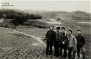 兰图村 1972年枣圃村留影