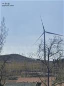 北峪村 北峪村山上安装风车发电