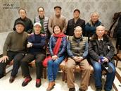 龙王庙村 2020 年1月2日，部分附中同学（全部下京山）在武昌谢先生餐厅小聚