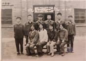 黄堆村 黄堆大队团支部全体1978年4月27日在原宋村公社开团代会