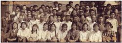 韩阳村 韩阳知青农场第二批下乡知青和知青农场领导社员合影留念。拍摄时间1975.6月。