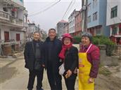 大贤村 当年的知青50周年时回大贤看望乡亲们。