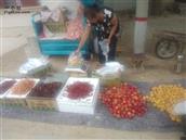 大胥家村 村商贸街自发成立的小市场，水果蔬菜日用小百货都很齐全，方便了周围群众的生活所需。