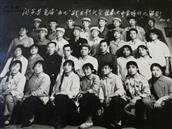 明星村 一九七零年洮南县首届“五.七”战士积代会，长春六中知青代表合影。
