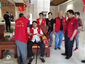 勐捧农场团结桥生产队 原水利二团三营十五连上海知青2019年11月回勐腊看望时任三营副教导员纳星周。