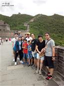 百尺村 这是去年夏天我带台湾朋友一家人到北京旅游