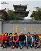 望河山村 原湖北财金学校财政班的部分同学拜访班主任杨老师于随州市。
