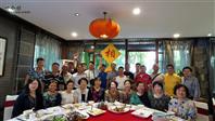 光明社区 参加2020.11.26知青聚会的集体合影。