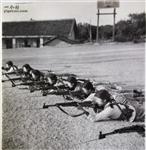 茶家村 70年代茶家村女民兵排训练图