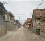 姜家涝泊村 2020秋铺筑了水泥路面后的街道
