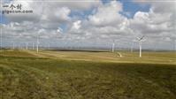 乌陶海嘎查村 这是巴彦查干苏木乌套海嘎查风电站。