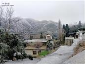 梭米孔村 梭米孔村2021年的第一场雪景图