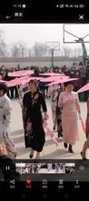 大田村 大田村的妇女们三八节旗袍秀 ！