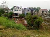 沈公村 袁家村，现在农舍。良好的生态环境。很可惜，当年的知青小屋，不复存在。