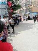 张官寨村 做好非典防疫工作群众踊跃进行中