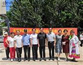 双河农场第十七生产队 庆祝中国共产党建党100周年，重在参与，没有共产党就没有新中国。