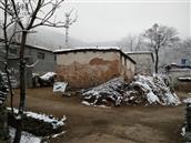 朱家背村 山村的冬季