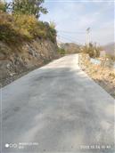王家岩村 通往村里的宽敞水泥路