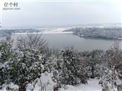 大桥村 家乡的冬日雪景