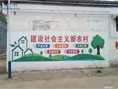 张庄村 宣传图墙