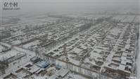 河洲村 冬，下雪后