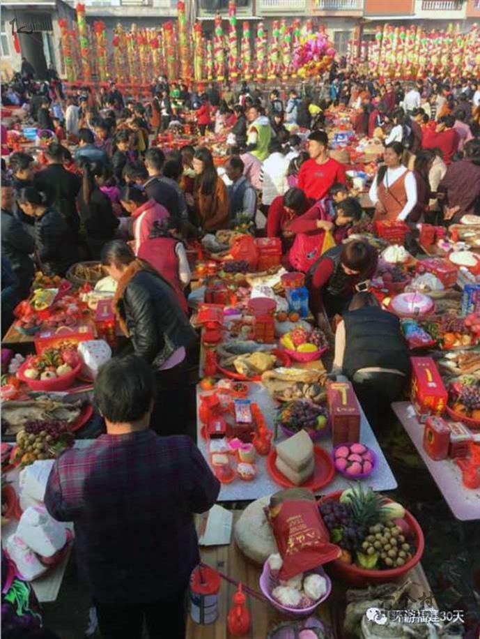 甲洲村诏安迎祖图片