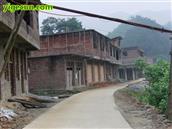 孟公村 建设中的孟公村