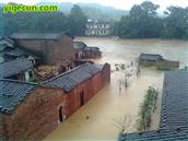 官庄村 那一年的洪水