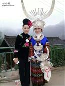 大乌烧村 苗族妇女的盛装和礼服。