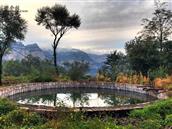 安子垴村 村里唯一的一口蓄水池