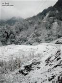 万古村 2018年的第一场雪景