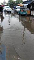 画溪社区 精陶新村下雨天路口积水严重，请相关领导引起重视